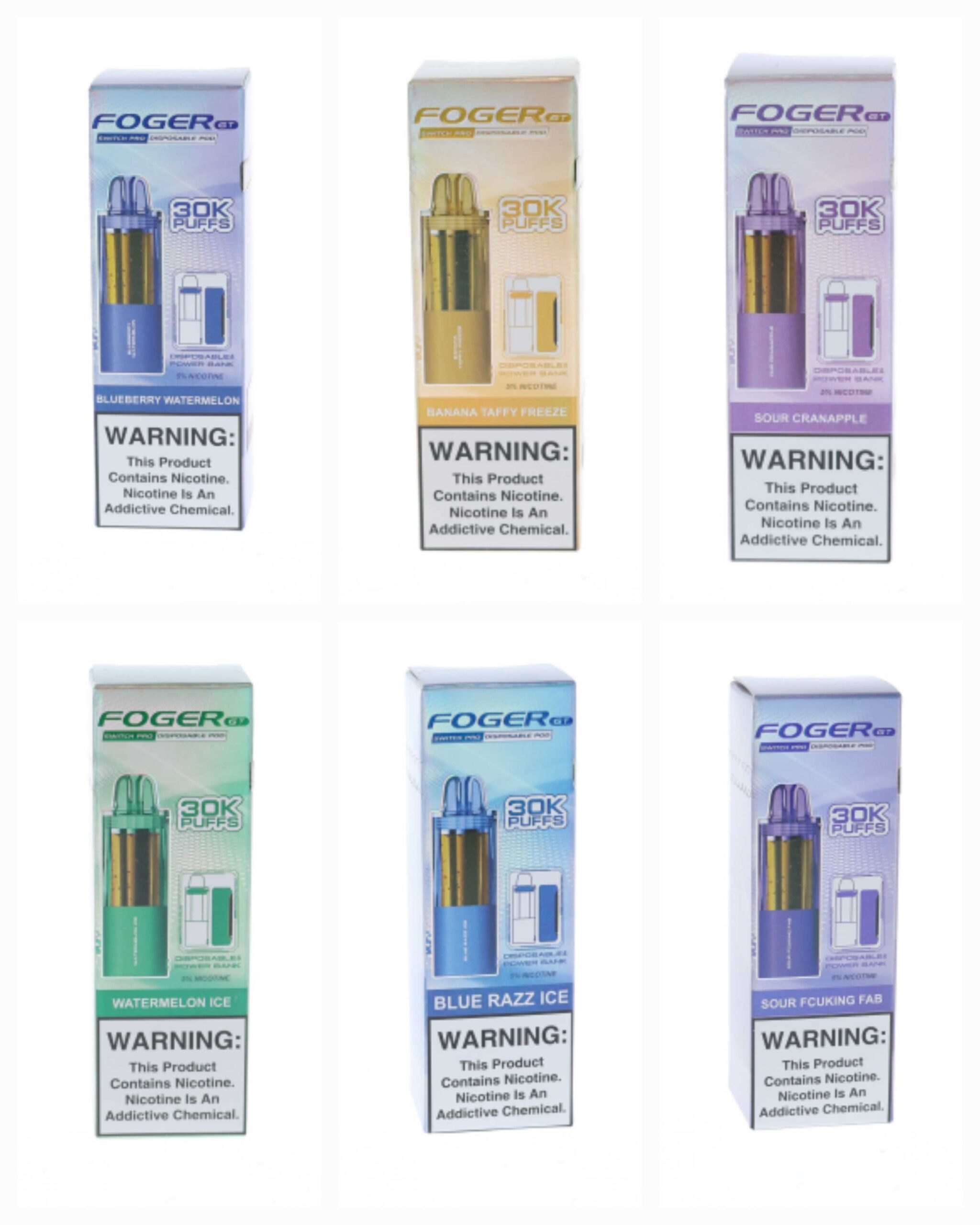 Foger GT Switch Pro 30K Disposable Pod