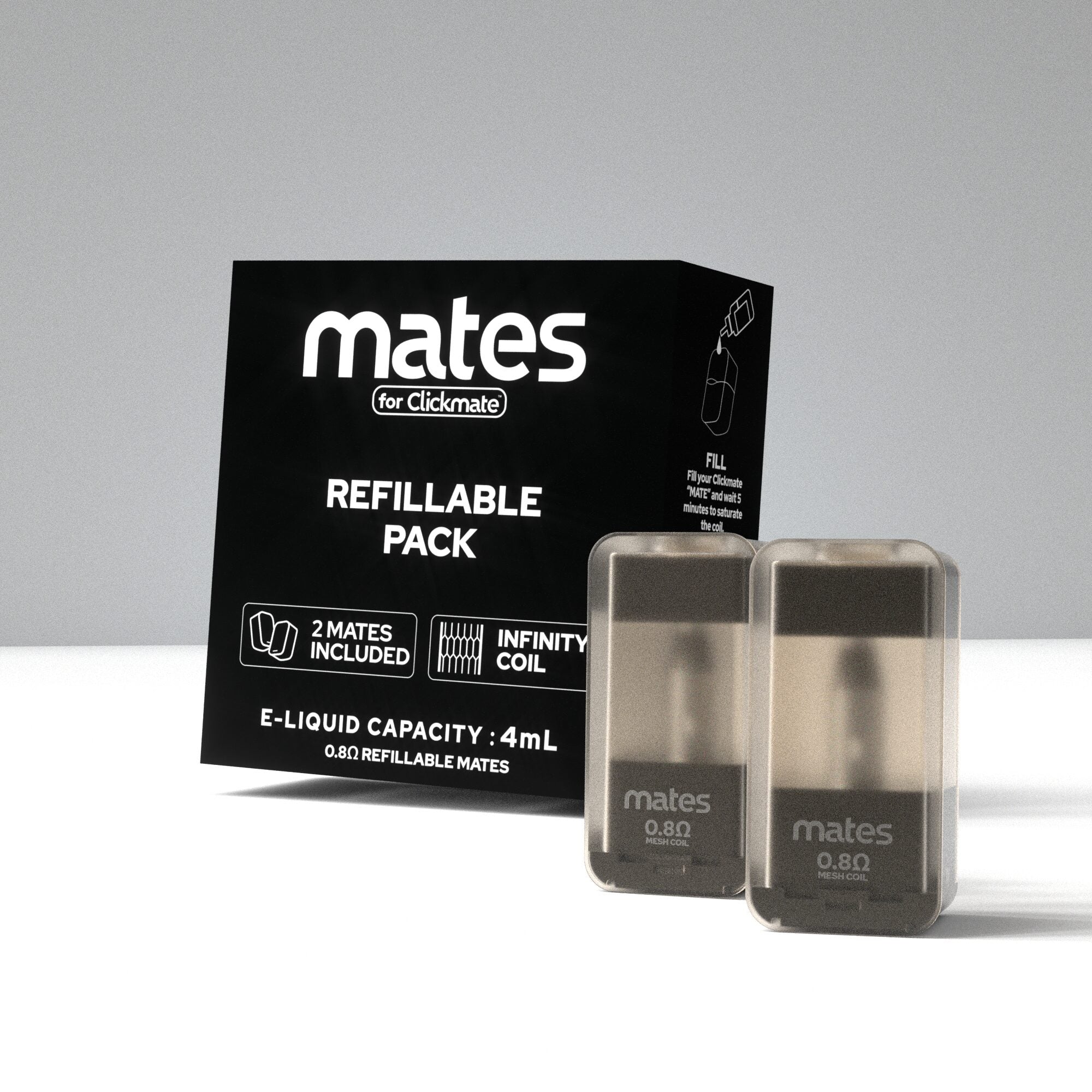 7Daze - Clickmate Refillable MATES (2-Pack)