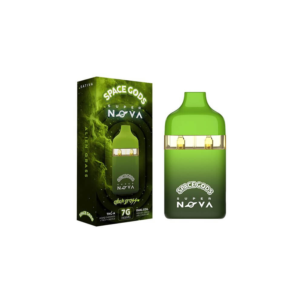 Space Gods Super Nova Disposable (7g) | D8 + THC-A Liquid Diamonds