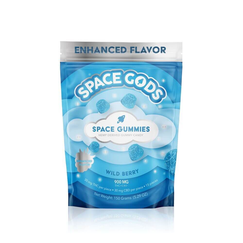 Space Gods Mega Dose Gummies (900mg 15ct Pouch)